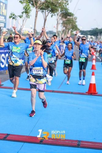 Race photo from ISOPlus Run 2024 Jakarta