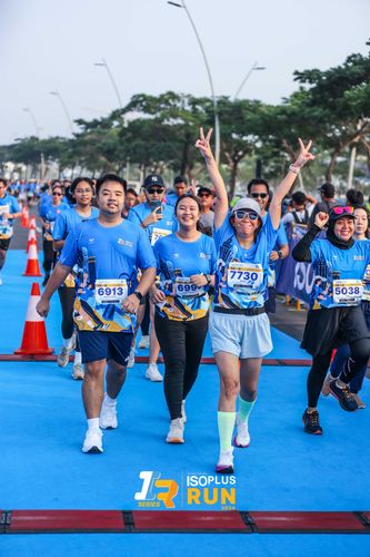 Race photo from ISOPlus Run 2024 Jakarta