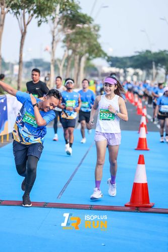 Race photo from ISOPlus Run 2024 Jakarta