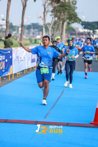 Race photo from ISOPlus Run 2024 Jakarta