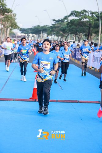 Race photo from ISOPlus Run 2024 Jakarta