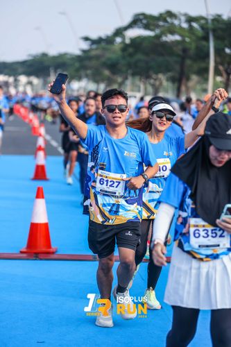 Race photo from ISOPlus Run 2024 Jakarta