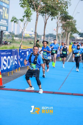 Race photo from ISOPlus Run 2024 Jakarta