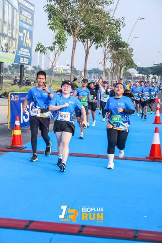 Race photo from ISOPlus Run 2024 Jakarta