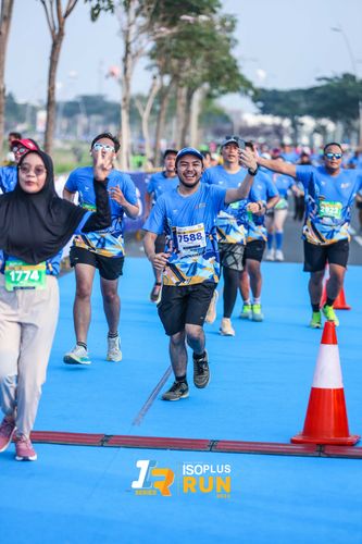Race photo from ISOPlus Run 2024 Jakarta