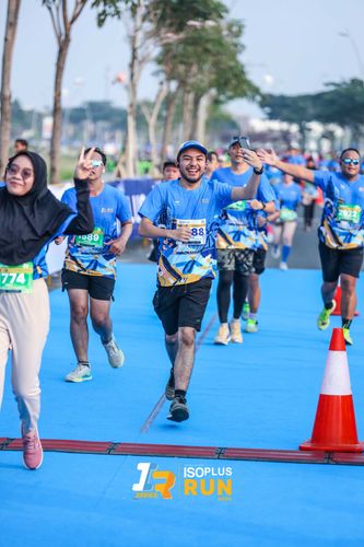 Race photo from ISOPlus Run 2024 Jakarta