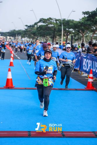 Race photo from ISOPlus Run 2024 Jakarta
