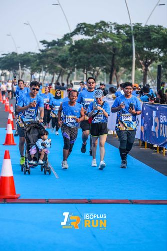 Race photo from ISOPlus Run 2024 Jakarta