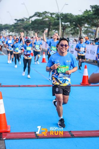 Race photo from ISOPlus Run 2024 Jakarta