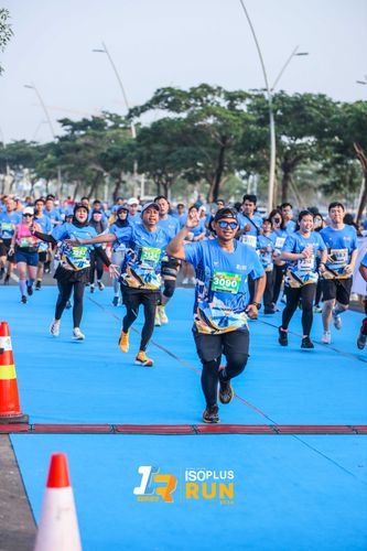 Race photo from ISOPlus Run 2024 Jakarta