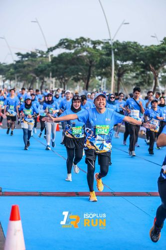 Race photo from ISOPlus Run 2024 Jakarta