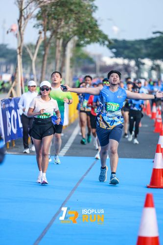 Race photo from ISOPlus Run 2024 Jakarta