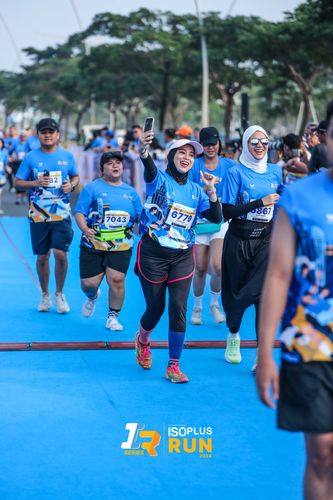 Race photo from ISOPlus Run 2024 Jakarta