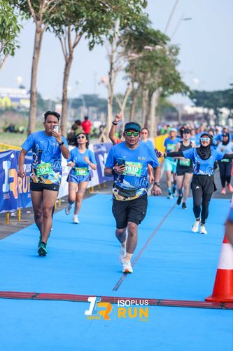 Race photo from ISOPlus Run 2024 Jakarta
