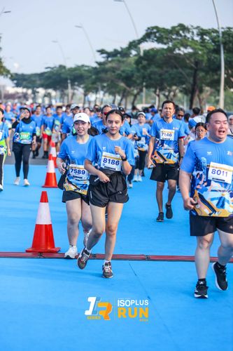 Race photo from ISOPlus Run 2024 Jakarta