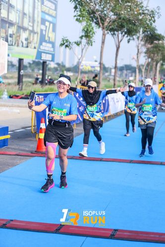 Race photo from ISOPlus Run 2024 Jakarta