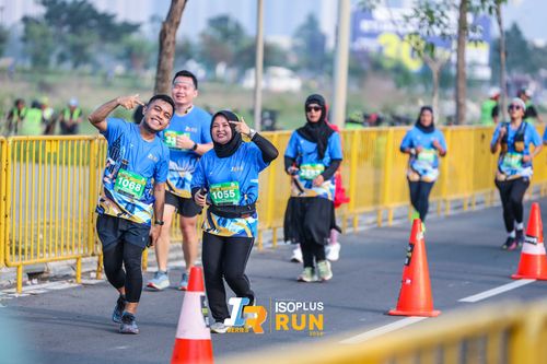 Race photo from ISOPlus Run 2024 Jakarta