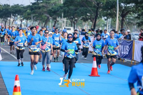 Race photo from ISOPlus Run 2024 Jakarta