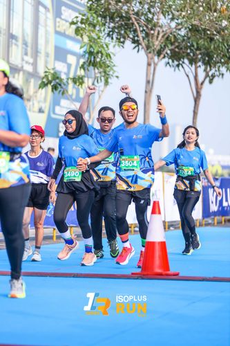 Race photo from ISOPlus Run 2024 Jakarta