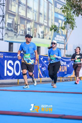 Race photo from ISOPlus Run 2024 Jakarta