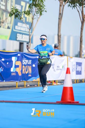 Race photo from ISOPlus Run 2024 Jakarta