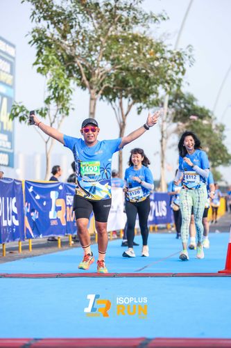Race photo from ISOPlus Run 2024 Jakarta