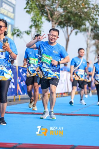 Race photo from ISOPlus Run 2024 Jakarta