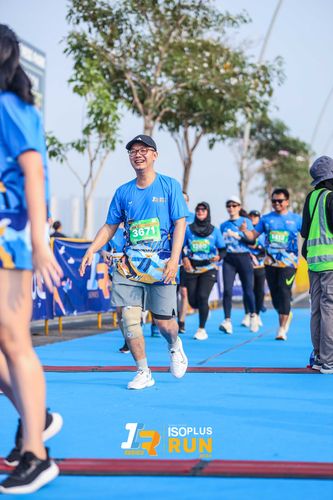 Race photo from ISOPlus Run 2024 Jakarta
