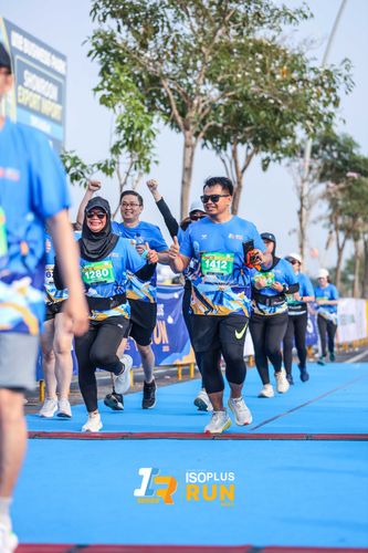 Race photo from ISOPlus Run 2024 Jakarta