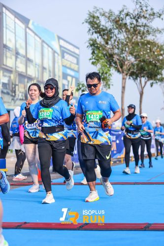 Race photo from ISOPlus Run 2024 Jakarta