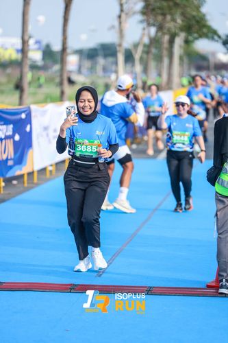 Race photo from ISOPlus Run 2024 Jakarta