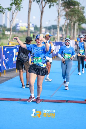 Race photo from ISOPlus Run 2024 Jakarta