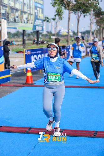 Race photo from ISOPlus Run 2024 Jakarta