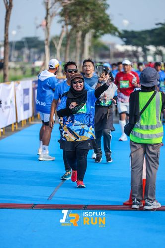 Race photo from ISOPlus Run 2024 Jakarta