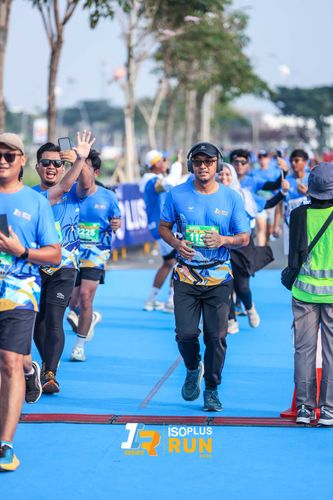 Race photo from ISOPlus Run 2024 Jakarta