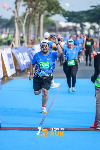 Race photo from ISOPlus Run 2024 Jakarta