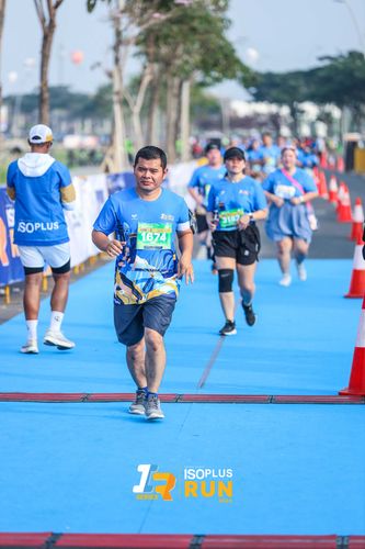 Race photo from ISOPlus Run 2024 Jakarta