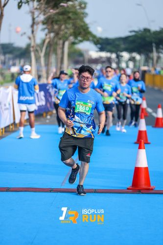 Race photo from ISOPlus Run 2024 Jakarta
