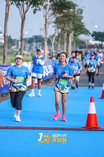 Race photo from ISOPlus Run 2024 Jakarta