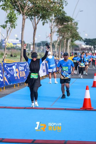 Race photo from ISOPlus Run 2024 Jakarta
