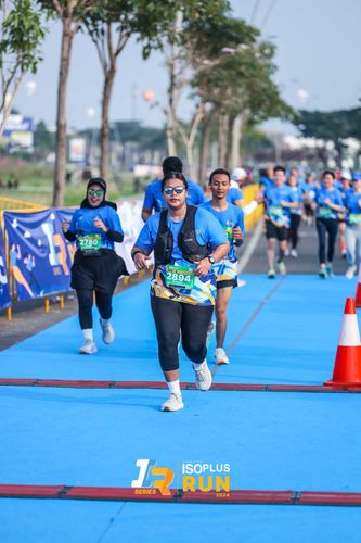 Race photo from ISOPlus Run 2024 Jakarta