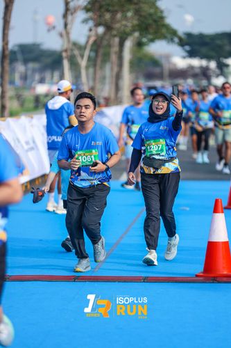 Race photo from ISOPlus Run 2024 Jakarta