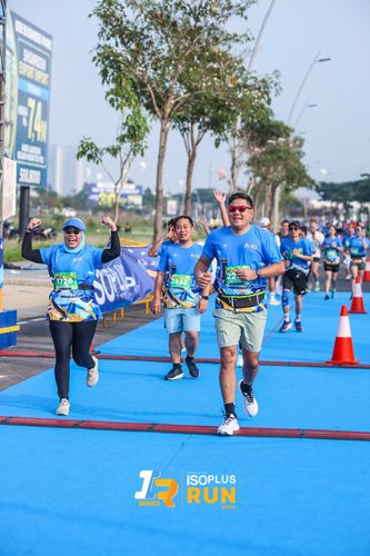 Race photo from ISOPlus Run 2024 Jakarta