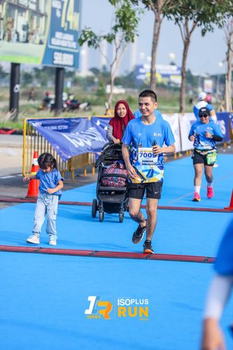 Race photo from ISOPlus Run 2024 Jakarta