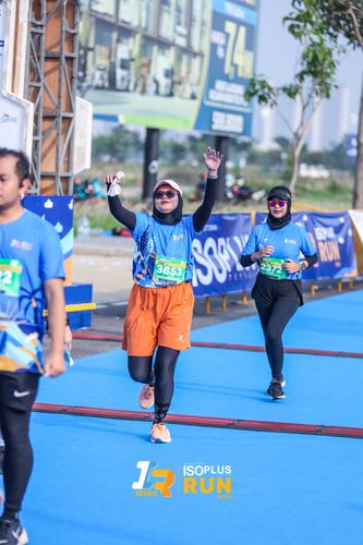 Race photo from ISOPlus Run 2024 Jakarta