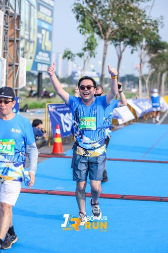 Race photo from ISOPlus Run 2024 Jakarta
