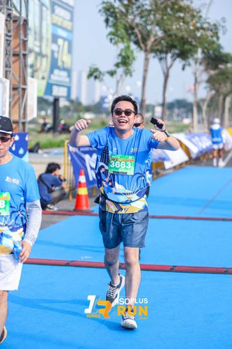 Race photo from ISOPlus Run 2024 Jakarta