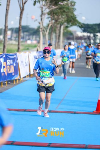Race photo from ISOPlus Run 2024 Jakarta