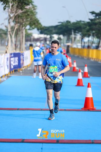 Race photo from ISOPlus Run 2024 Jakarta