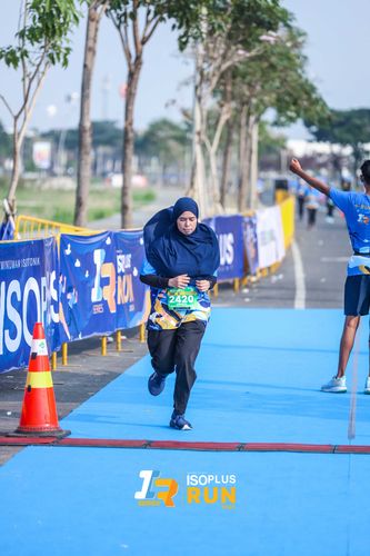 Race photo from ISOPlus Run 2024 Jakarta